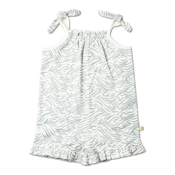 Waves Ruffle Jumpsuit