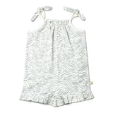 Waves Ruffle Jumpsuit