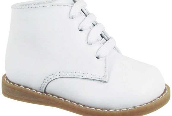 Kids' Lee Leather Lace-Up Boot Crib Shoes