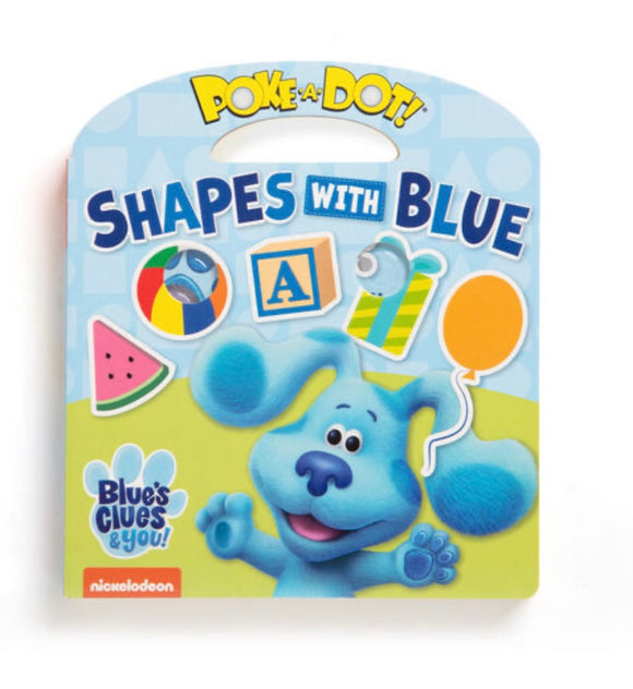 Poke-A-Dot Shapes With Blue Book