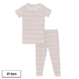 Macaroon Road Trip Stripe Pajama Set