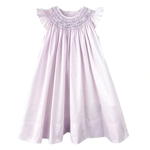 Pink Dot Smocked Dress