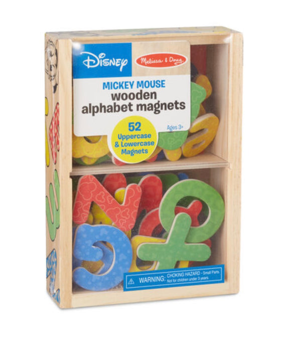 Mickey Mouse Wooden Alphabet Magnets