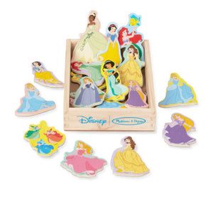 Disney Princesses Wooden Magnets