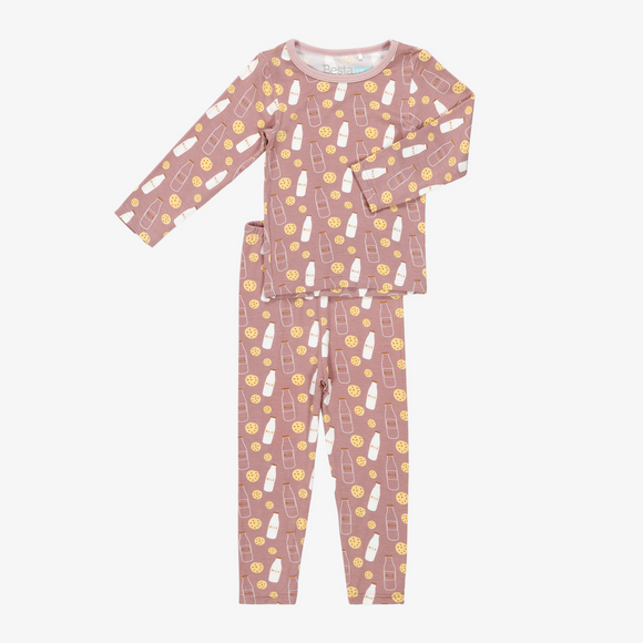 Pink Milk & Cookies Pajama Set