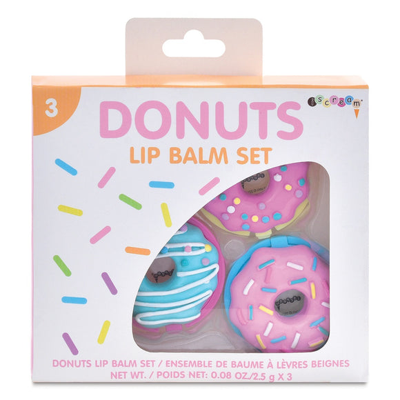 Iscream Donut Lip Balm 3 Pack