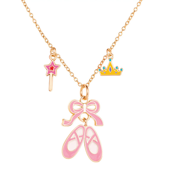Ballet Shoes Whimsy Necklace