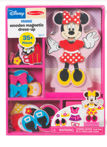 Minnie Wooden Magnetic Dress-Up