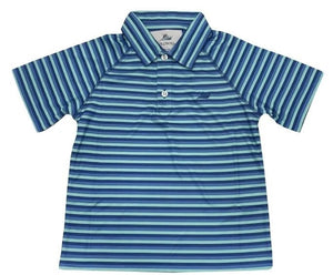 Southbound Blue Stripe Polo