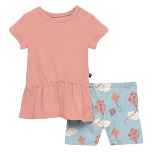 Spring Day Kites Playtime Outfit Set