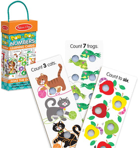 Poke-A-Dot Jumbo Number Learning Cards