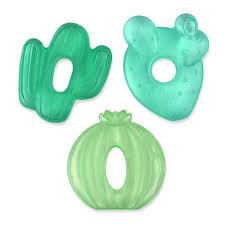 Cutie Coolers Cactus Water Filled Teethers (3-pack)