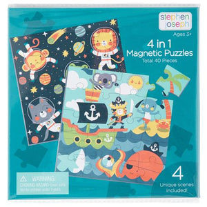 4 in 1 Magnetic Puzzles