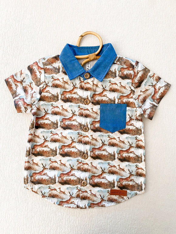 Buck Wild (Nash Button Down)