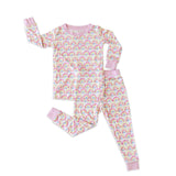 Little Sleepies Pastel Rainbows Two Piece Set