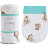 Aw Shucks! (oyster) swaddle