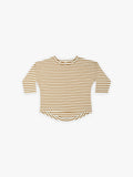 Walnut Stripe Long Sleeve Tee & Draw string pant set