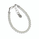 Serenity 2 - Sterling Silver Pearl Bracelet