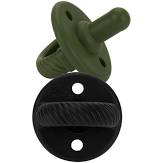 Sweetie Soothers Pacifiers - 2 pack in Camo & Midnight Cables