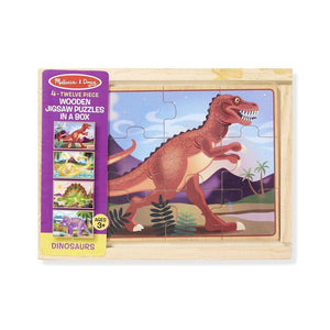 Wooden Jigsaw Puzzles in a box (Dinos)