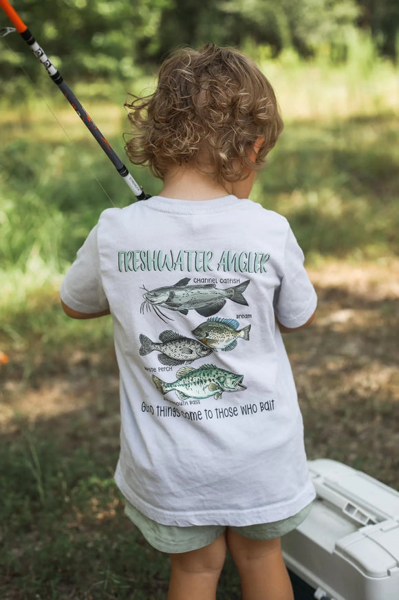 Freshwater Angler Kids Tee