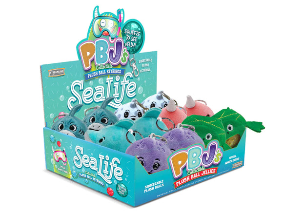 Sea Life Plush Jelly Balls