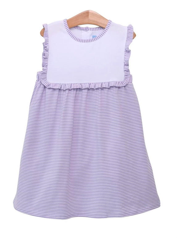 Alice Lavender Striped Dress