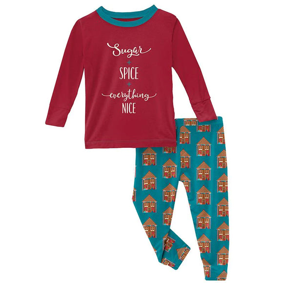 Bay Gingerbread Pajama Set