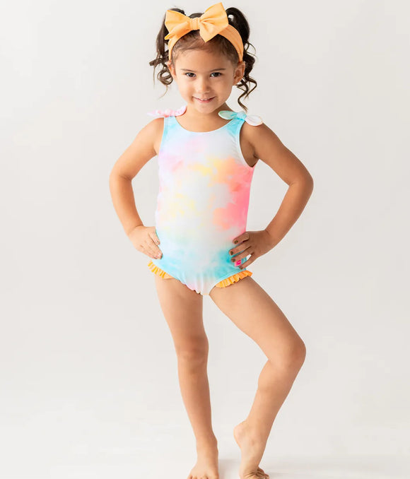 Rainbow Tie-Dye One Piece