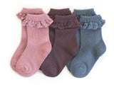 Lace Midi Socks- Pack of 3
