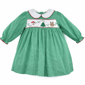 Green Christmas Dress
