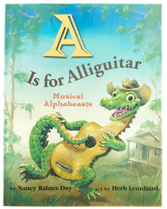 A is For Alligator Book