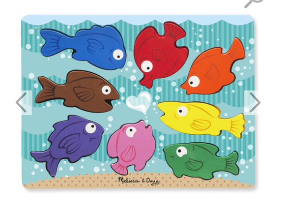 Colorful fish Chunky Puzzle