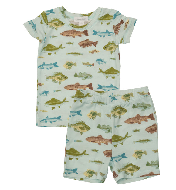 Freshwater Fish Loungewear Short Set