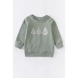 Sage Christmas Tree Sweatshirt