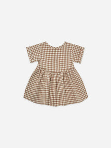 Cocoa Gingham Brielle Dress
