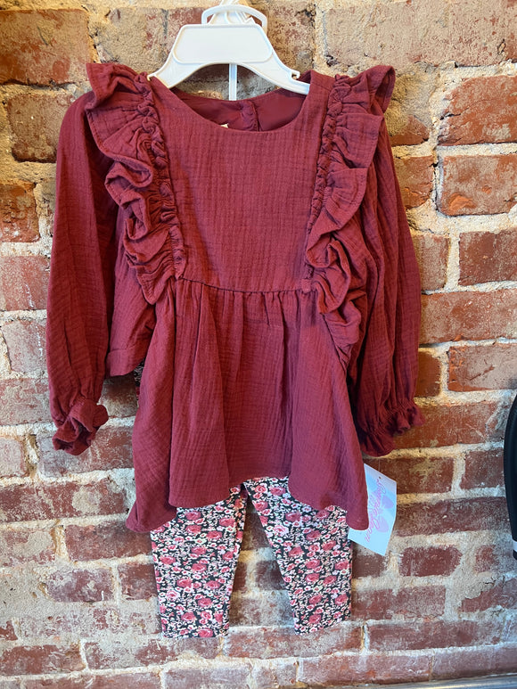 Rosey Blouse and Legging Set