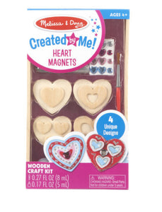 Created by Me Heart Magnets