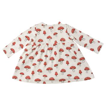 Mushroom Dress and Diaper Cover