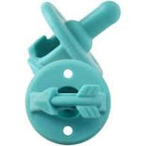 Sweetie Soother Pacifier - 2 pack in Peacock Blue Arrows