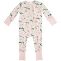 Pink Gator One Piece Coverall Girls